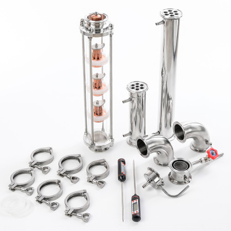 Copper mash column for capping (CLAMP 2 inches) в Нижнем Тагиле