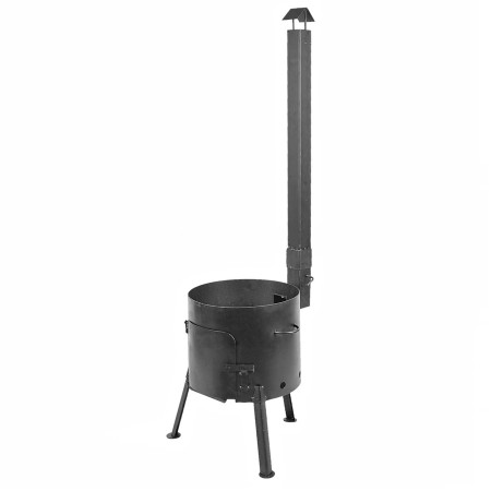 Печь диаметром 360 мм с трубой под казан 12 литров в Нижнем Тагиле