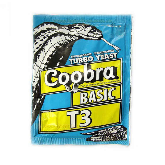Turbo yeast alcohol "COOBRA" BASIC T3 (90 gr) в Нижнем Тагиле