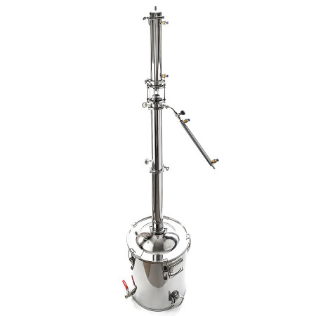Packed distillation column 50/400/t with CLAMP (3 inches) в Нижнем Тагиле