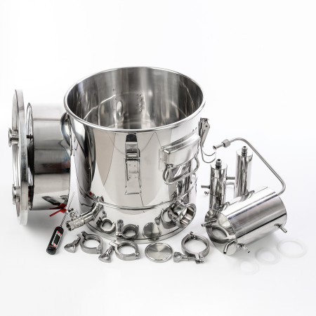 Double distillation apparatus 30/350/t with CLAMP 1,5 inches for heating element в Нижнем Тагиле