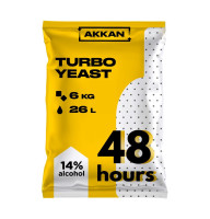 Дрожжи спиртовые AKKAN Turbo Yeast «48» 135 гр.