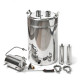 Cheap moonshine still kits "Gorilych" double distillation 20/35/t (with tap) CLAMP 1,5 inches в Нижнем Тагиле