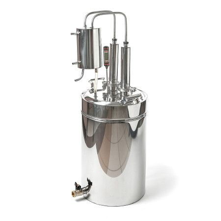 Cheap moonshine still kits "Gorilych" double distillation 20/35/t (with tap) CLAMP 1,5 inches в Нижнем Тагиле