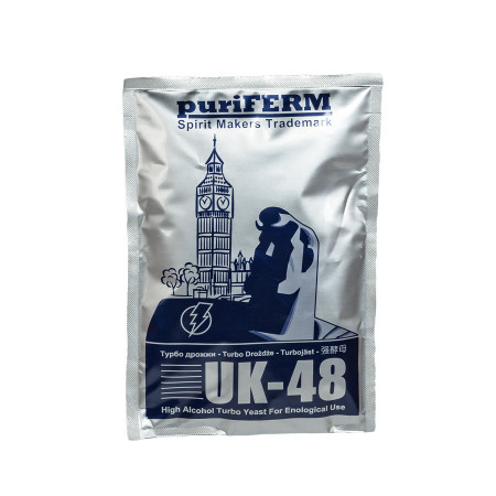 Turbo Yeast alcohol Puriferm UK-48 TURBO (128 gr) в Нижнем Тагиле