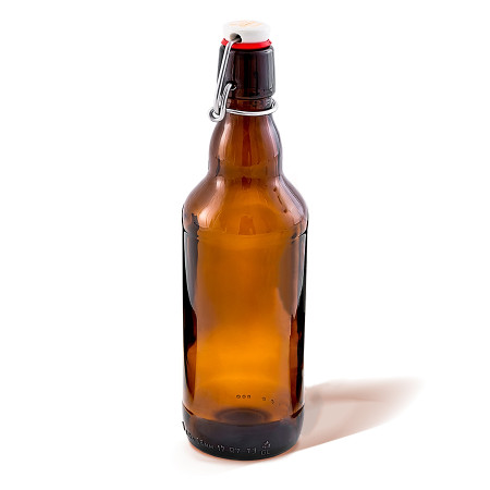 Бутылка темная стеклянная с бугельной пробкой 0,5 литра в Нижнем Тагиле