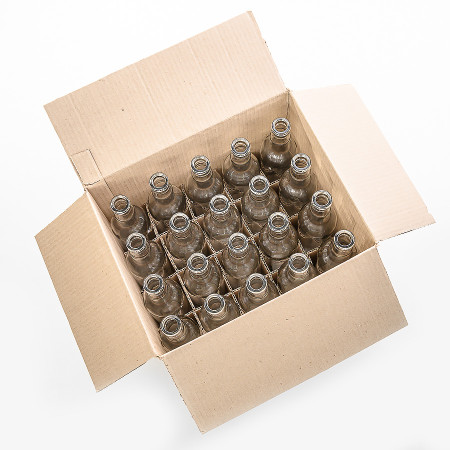 20 bottles of "Guala" 0.5 l without caps in a box в Нижнем Тагиле